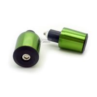 Embouts de guidon longs 17 mm en aluminium anodisé