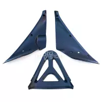 Kit de carénage en abs peint pour yamaha r1 2000-2001