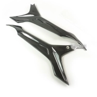 Cache sur cadre sous selle carbone ducati hypermotard 2013-