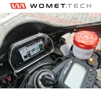 Support de compteur en aluminium cnc womet tech pour yamaha r1 r1m 2015-