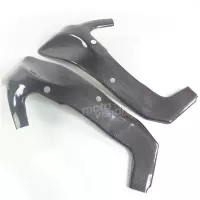 Protection de cadre carbone/kevlar pour kawasaki zx 6r 2009-2012