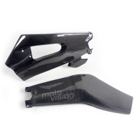Protection de bras oscillant carbone/kevlar pour yamaha r6 2017-