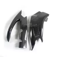 Protection de bras oscillant carbone/kevlar pour suzuki gsx-r 600/750 2011-