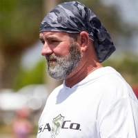 Tour de cou grey military camo