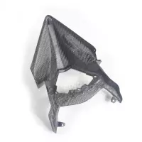 Coque arrière carbone vernis pour kawasaki h2