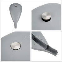 Réservoir 17,8l brut harley touring flhr custom baggers cafe racer