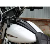 Bouchon de réservoir chromé pour harley davidson touring electra glide heritage softail