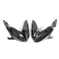 Flancs de carénage carbone vernis pour mv agusta brutale 800 2016-2017