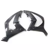 Flancs inférieurs carbone brillant kawasaki zx10r 2011 - 2015