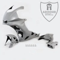 Kit carénage fibre flexoresin apprêté yamaha r1 2015-2019