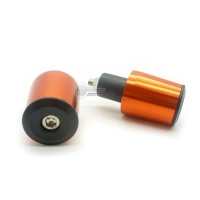 Embouts de guidon longs 17 mm en aluminium anodisé