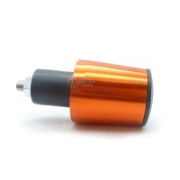 Embouts de guidon longs 17 mm en aluminium anodisé