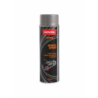 Novol spray pour jantes aluminium - vernis acrylique noir mat 500ml