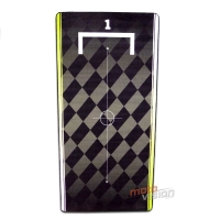 Tapis environnemental moto vert