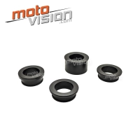 Entretoise de roue en aluminium cnc  kawasaki zx6r 06-18 - 4pcs