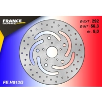 Disque de frein arrière type rond fe.h813g