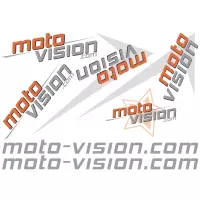 Lot sticker moto vision