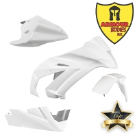 Kit carénage fibre flexoresin apprêté kawasaki zx10r 2011-2015