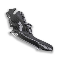 Protection de ligne de pot carbone yamaha r1 2007-2008