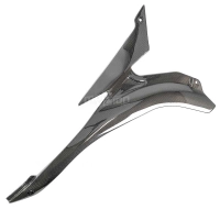 Caches latéraux hauts carbone kawasaki zx6r 2007-2008