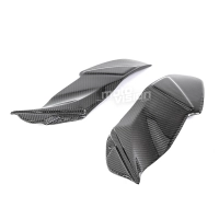 Paire de caches sous réservoir carbone suzuki gsr 750 2011-2016