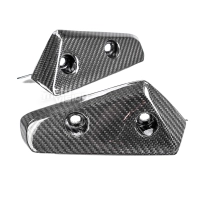 Paire de caches sur garde boue triumph speed triple 2011-2015