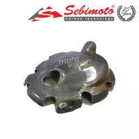 Protection de carter d'embrayage carbone sebimoto yamaha r1 2015-...