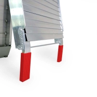 Rampe de chargement pliable pleine en aluminium