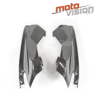 Paire de flancs de tête de fourche carbone aprilia rsv4 rr/rf 2015-...