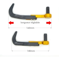 Paire de protection de leviers frein et embrayage modèle b