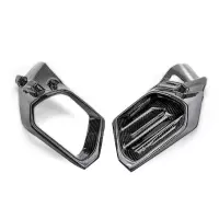 Entrées d'airs carbone vernis kawasaki ninja h2 2015-