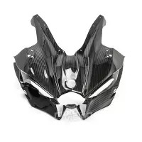 Tête de fourche carbone brillant kawasaki ninja h2 2015-