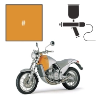 Peinture aprilia lion's head nero coffee rsv1000