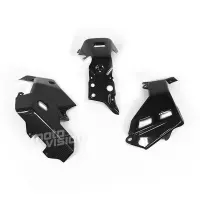 Sabot en trois parties carbone vernis pour ducati multistrada 1200 s 2016