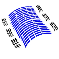 Liserets de jantes 17" - couleur bleu