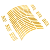 Liserets de jantes 17" - couleur or