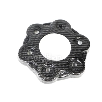 Cache sur pignon  carbone vernis ducati panigale v4