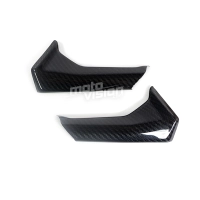 Paire de cache rétroviseur - support carbone vernis ducati panigale v4