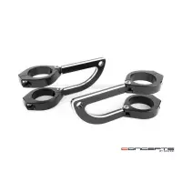 Support de phare rogue noir & alu pour fourche de 32 à 59 mm