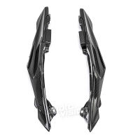 Paire de caches sous selle carbone vernis yamaha mt07 2018-