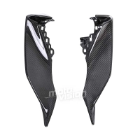 Ecopes de tête de fourche carbone vernis yamaha r1 2020-