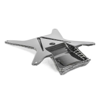 Support de plaque carbone mv agusta brutale 800/rr/rc 2017-2019