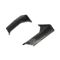 Paire de cache rétroviseur - support carbone vernis ducati panigale v4