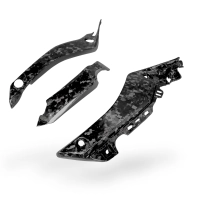 Caches sur cadre haut carbone yamaha r1 2015-2019
