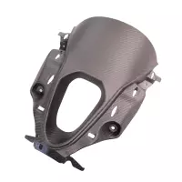 Cache entrée d'air au dessus du phare carbone bmw m1000rr 2023-