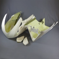 Carénage avant prise d'air origine avec adaptateurs poly racing piste  ducati 848 1098 1198