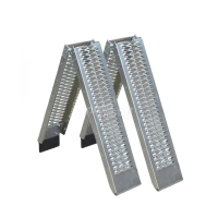 Rampe de chargement pliable en aluminium