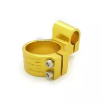 Paire de demi guidons universels 48 mm en version haut