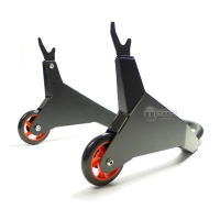 Béquille arrière aluminium universelle pour diabolos