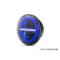 Phare avant 14,6cm/5.75" - insert feux de jour led rouge